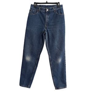 VINTAGE WOMENS LEVI'S 550 RELAXED FIT‎ TAPERED LEG SIZE 12 MIS M